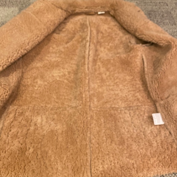 Timberland Sherpa Sherling Leather Jacket M - Picture 6 of 8